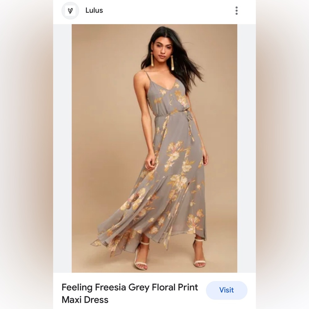 Lulu’s floral dress